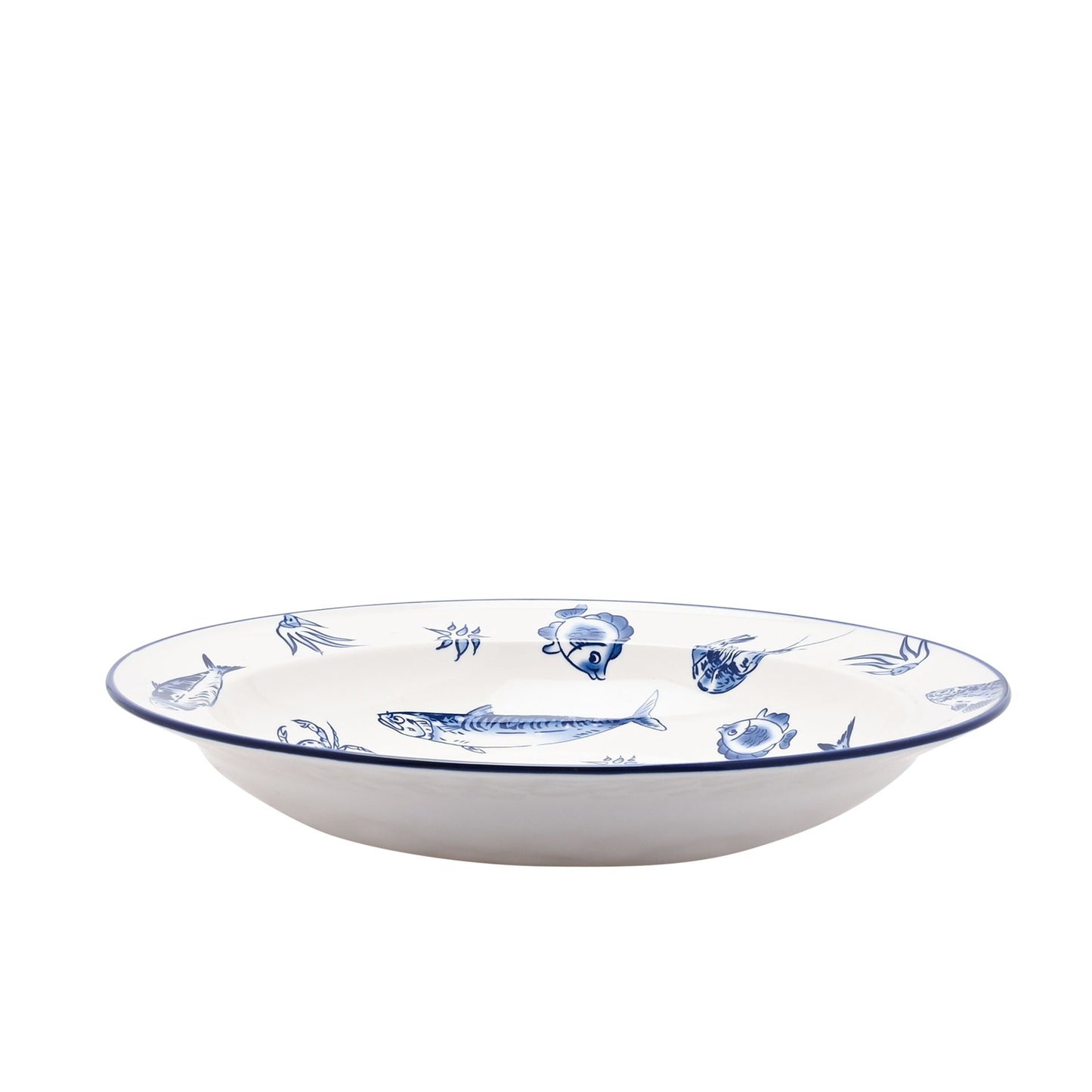 Large Shallow Serving Bowl