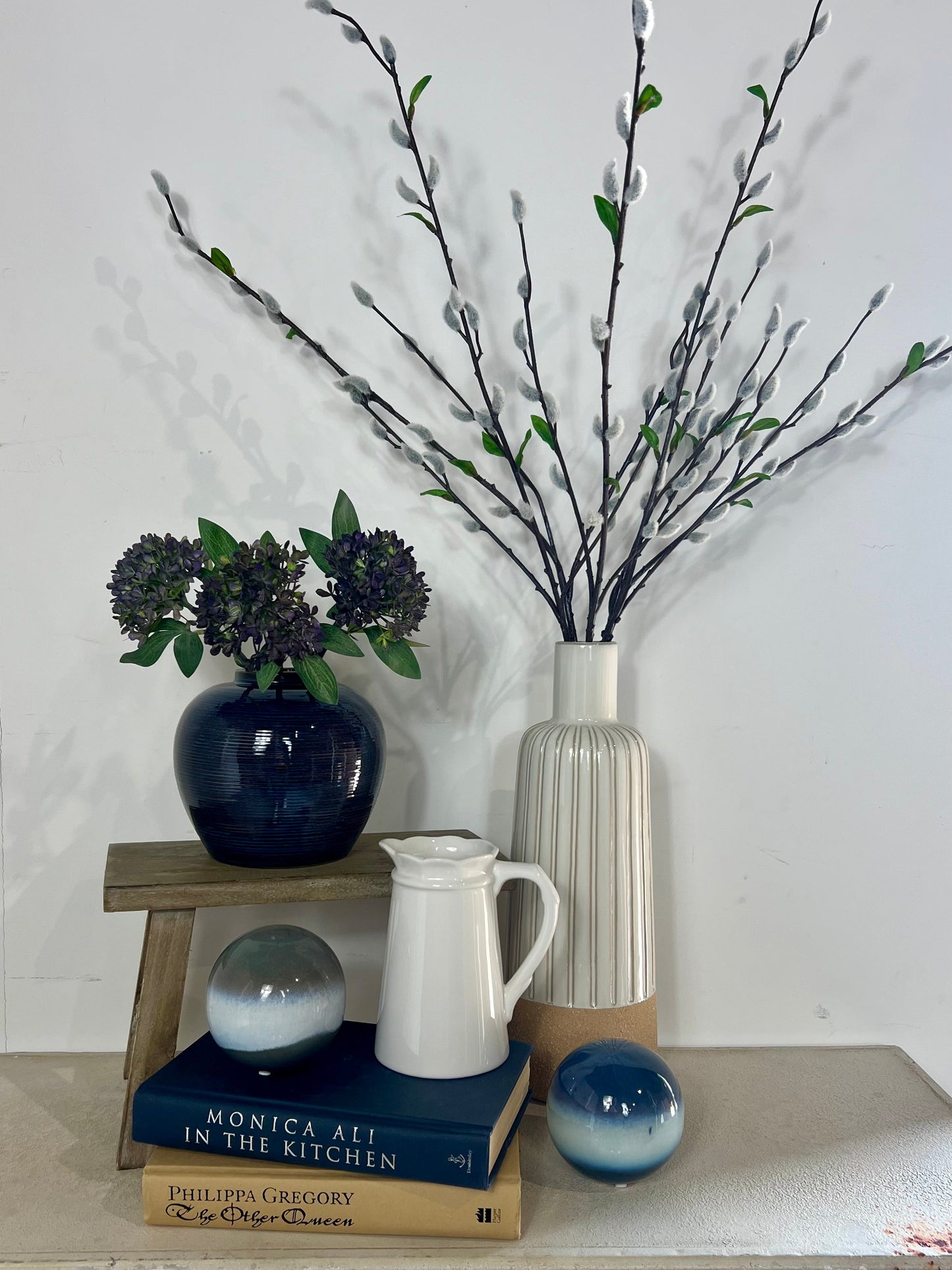 Frill Edge White Jug - 3 Sizes