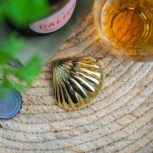 Gold Shell Bottle Opener