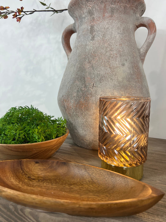 Korro Wooden Boat Dish