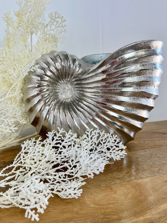 Large Nickel Shell Bottle Holder