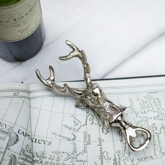 Stag Bust Bottle Opener