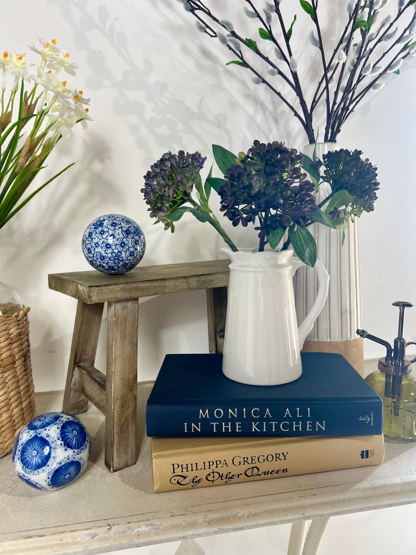 Frill Edge White Jug - 3 Sizes