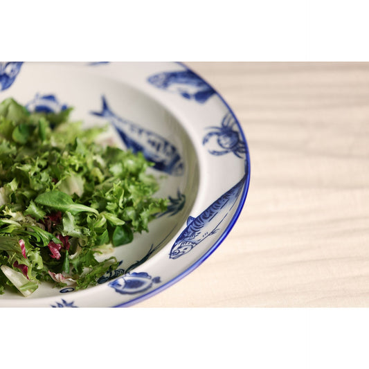 Large Shallow Serving Bowl